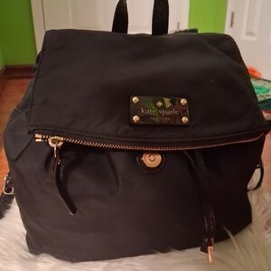 Kate Spade Black Backpack